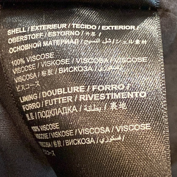 Farm Rio For Anthropologie Long-Sleeve V-Neck Black Floral Maxi Dress Size S - Picture 13 of 13